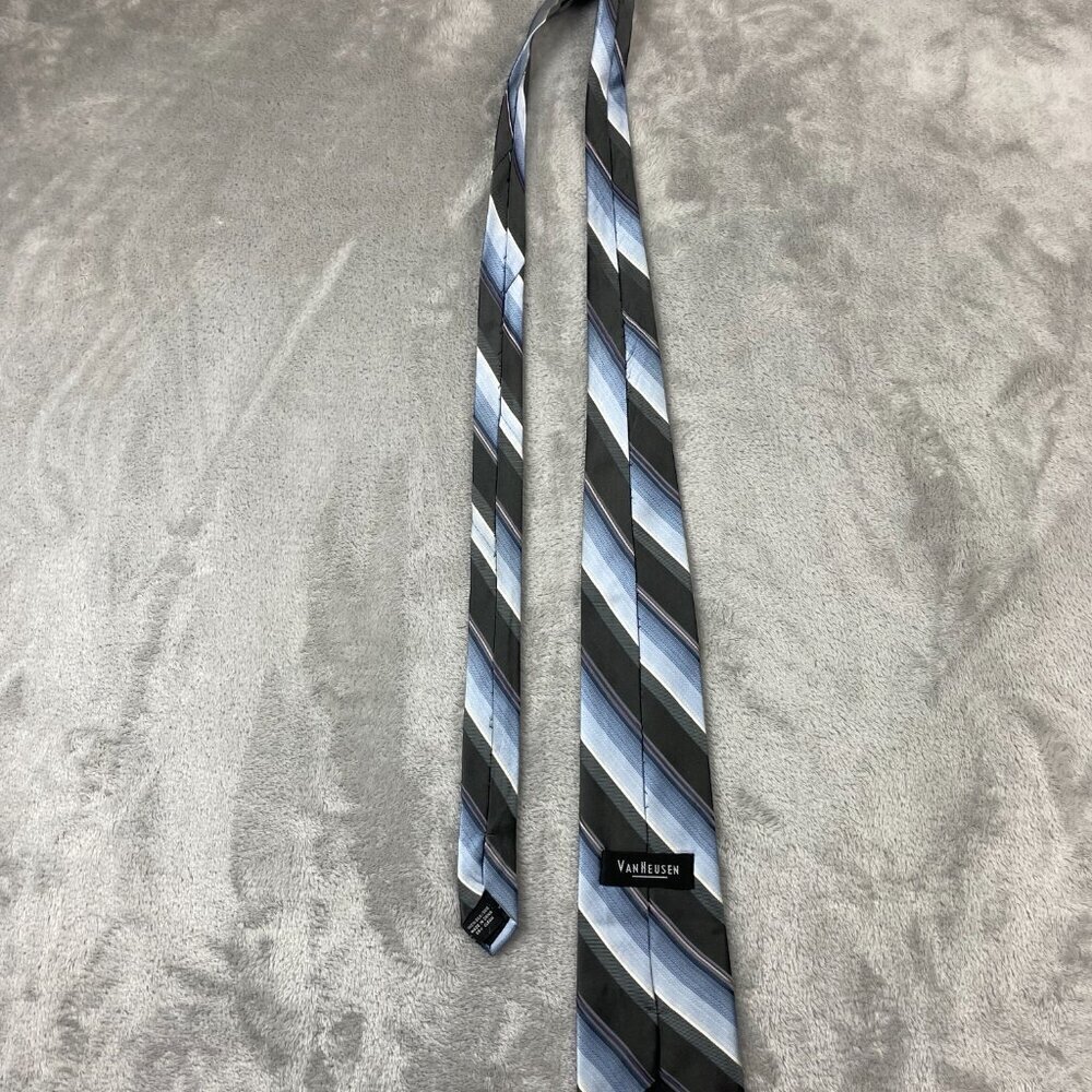 Van Heusen Men's Classic 100% Silk Neck Tie - Picture 6 of 6